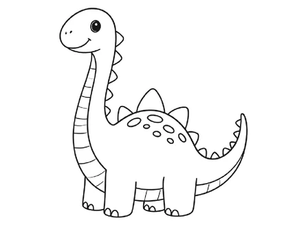 desenhos de dinossauros para colorir para imprimir e colorir - imagem 2